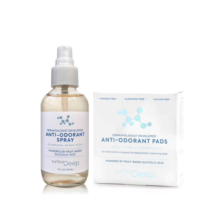 HOME AND AWAY • Anti-Odorant Pads and Spray Bundle