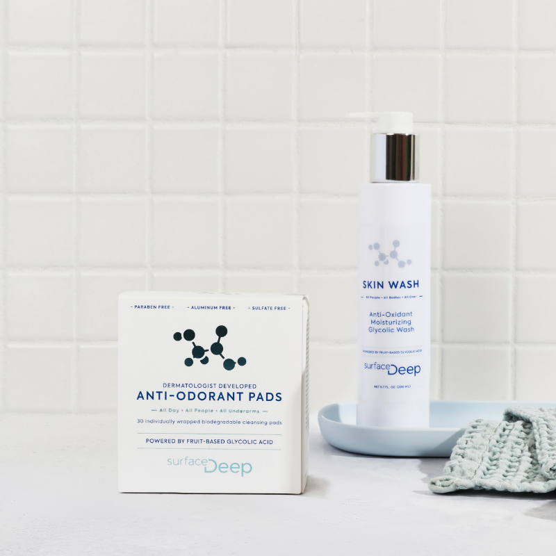 BETTER TOGETHER • Anti-Odorant Pads and Skin Wash Bundle